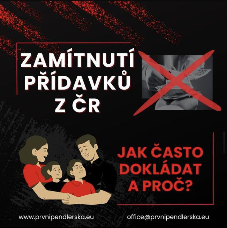 Zamítnutí přídavků z ČR. Jak často dokládat a proč?